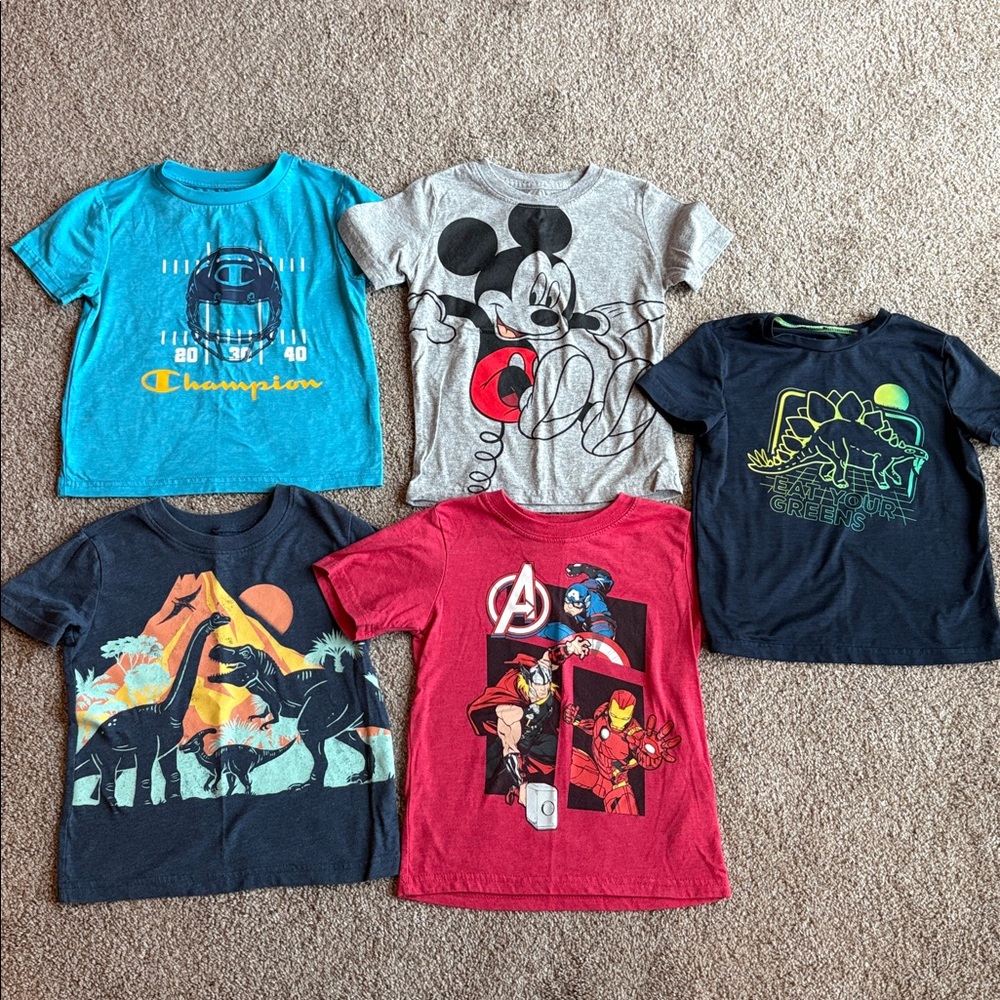 4T Toddler Boy T Shirts